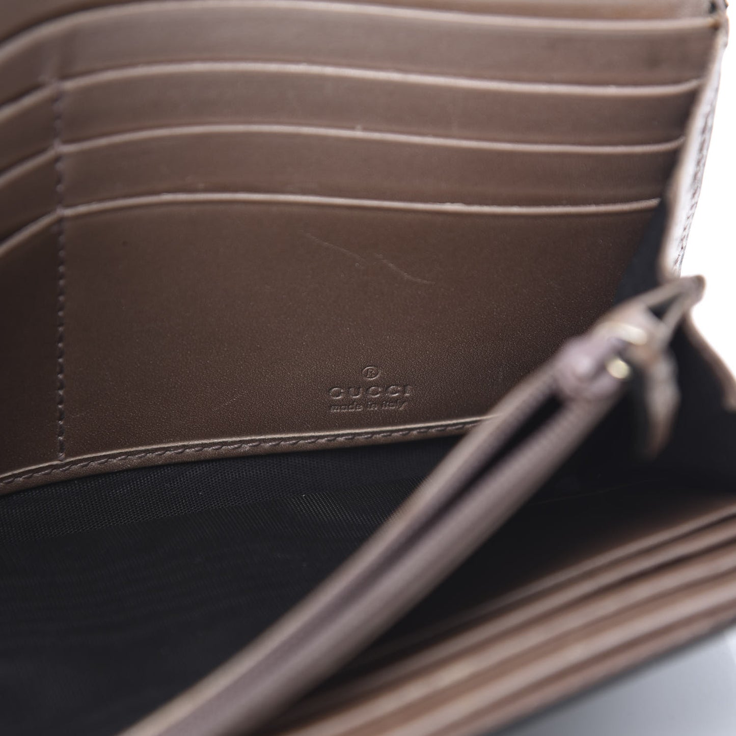 Shangai Calfskin Lovely Heart Continental Wallet Black