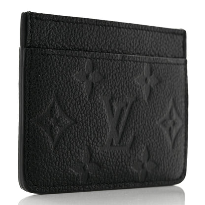 Louis Vuitton Empreinte Card Holder Black 3 of 6