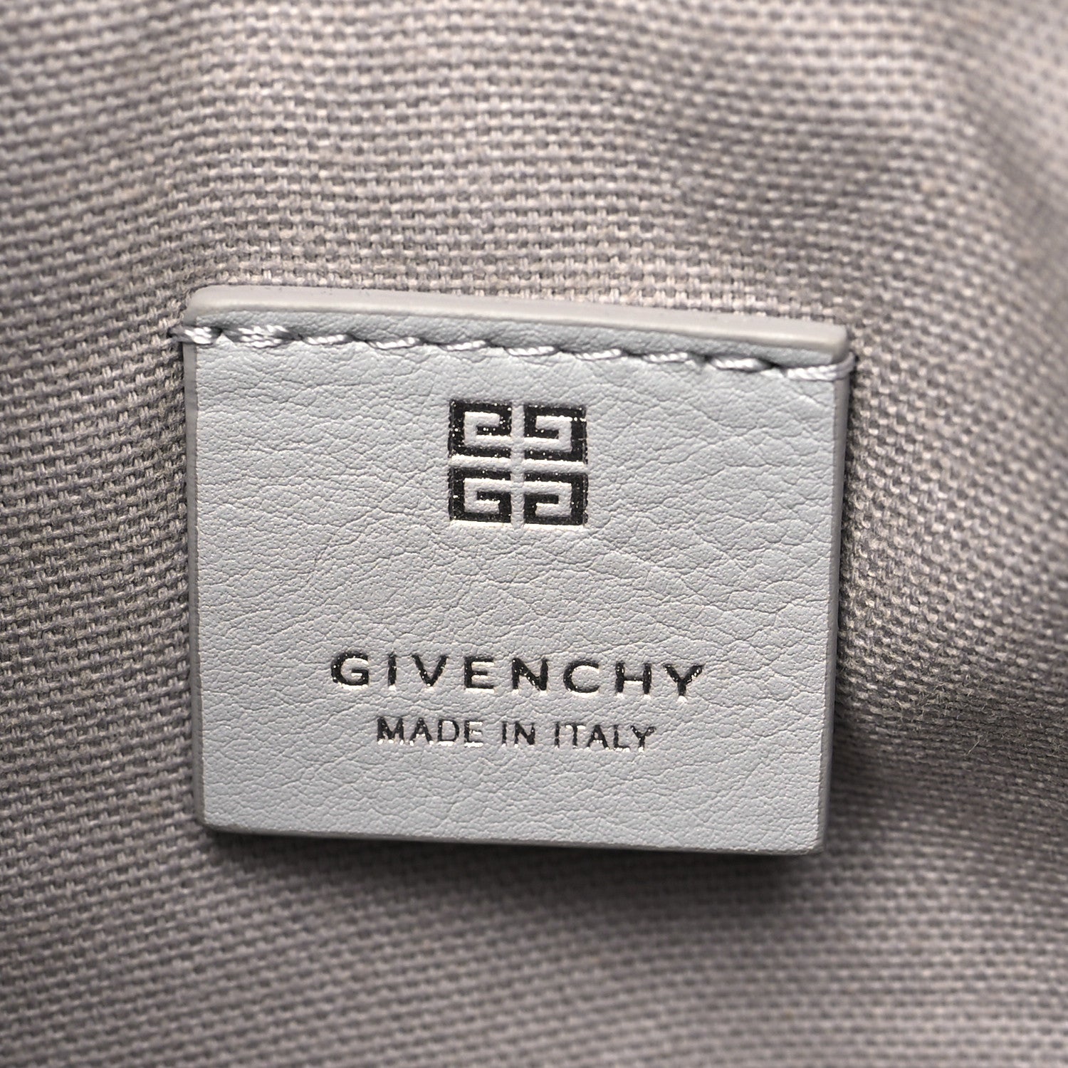 Givenchy Tumbled Calfskin Mini Voyou Boyfriend Party Bag Light Grey 6 of 11