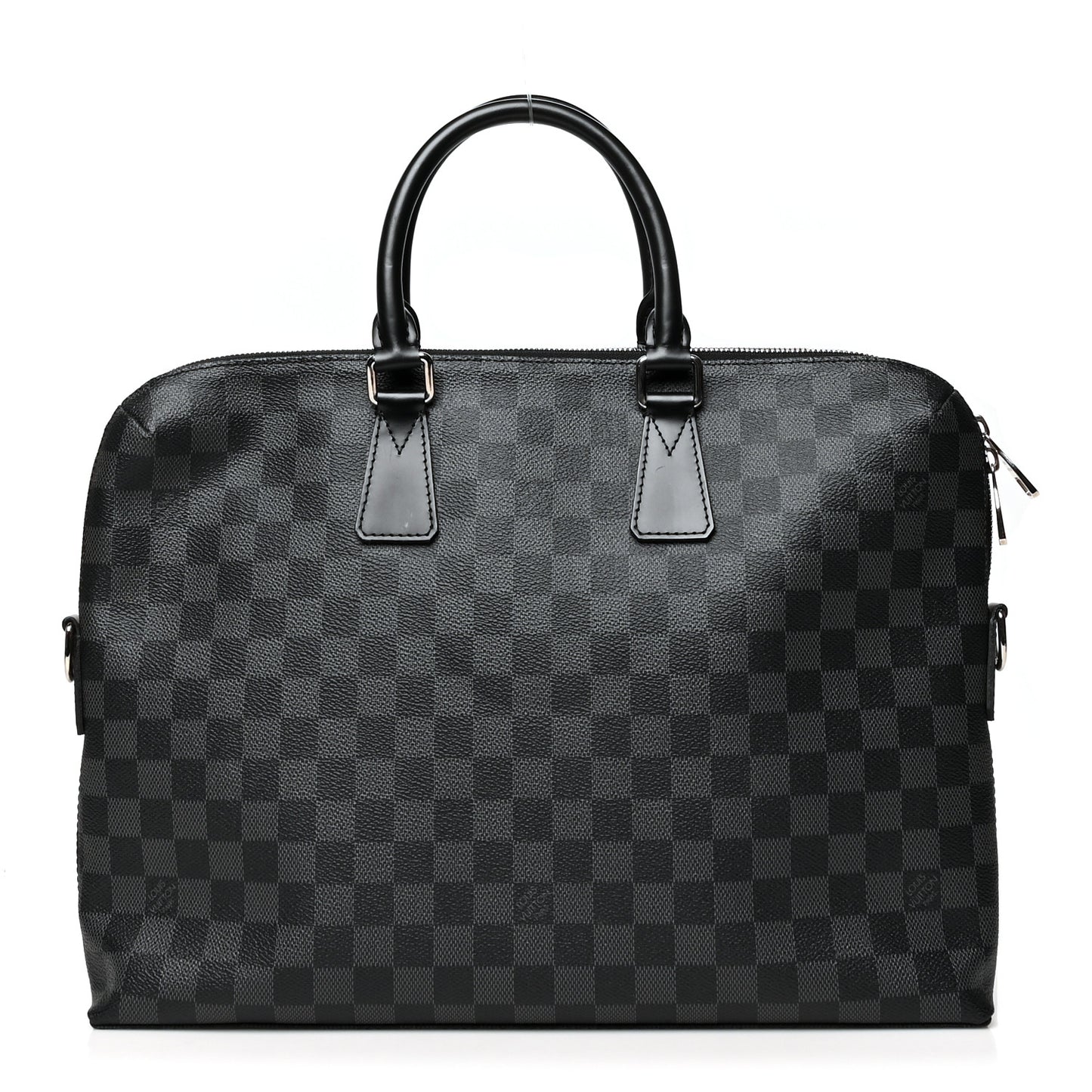 Damier Graphite Porte-Documents Jour