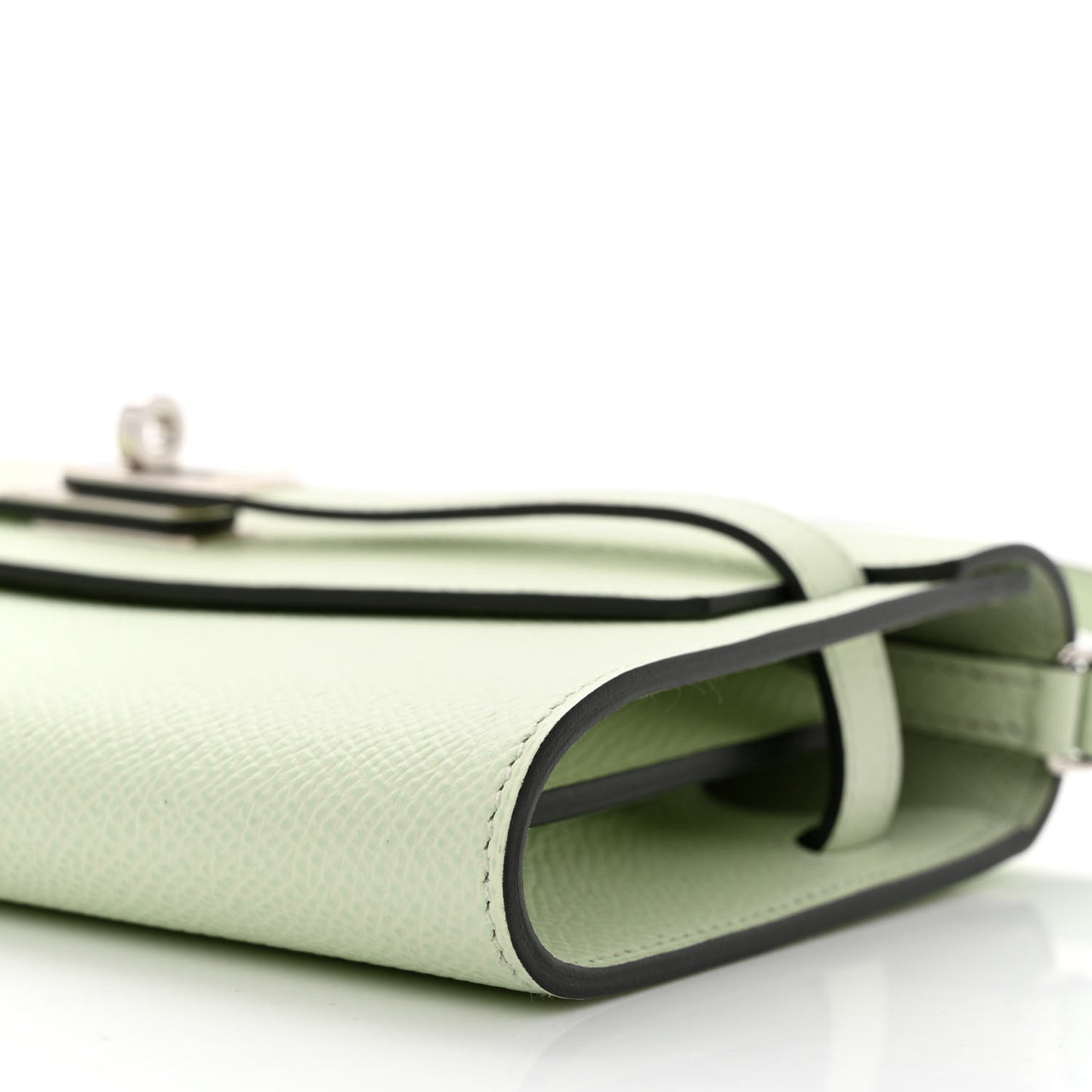 Epsom Kelly Wallet To Go Vert Fizz
