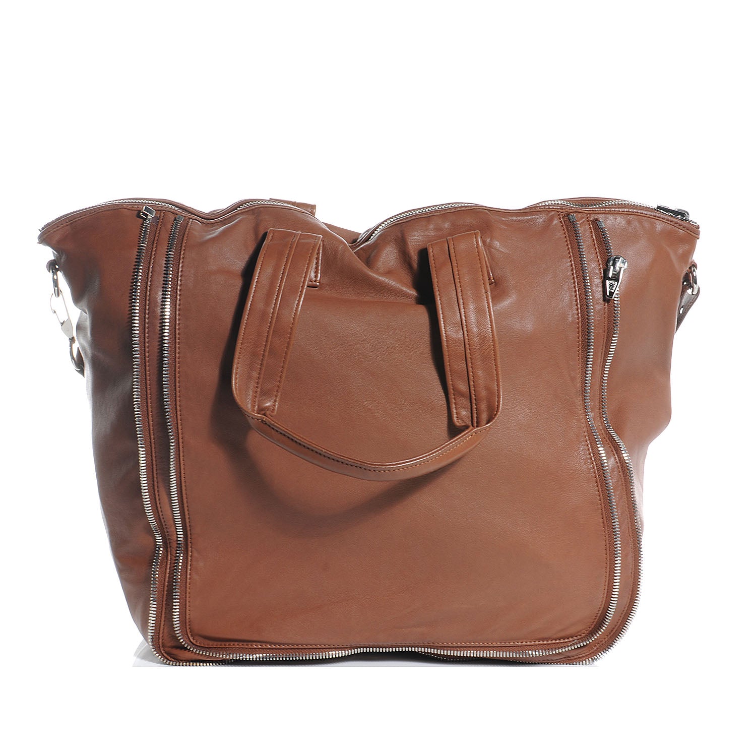 Alexander Wang Leather Trudy Tote Tan 1 of 6
