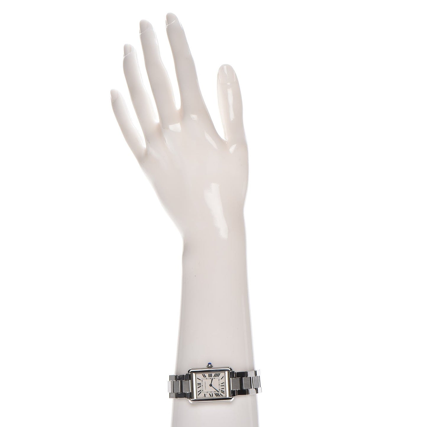 Stainless Steel 24mm Tank Solo Quartz Watch