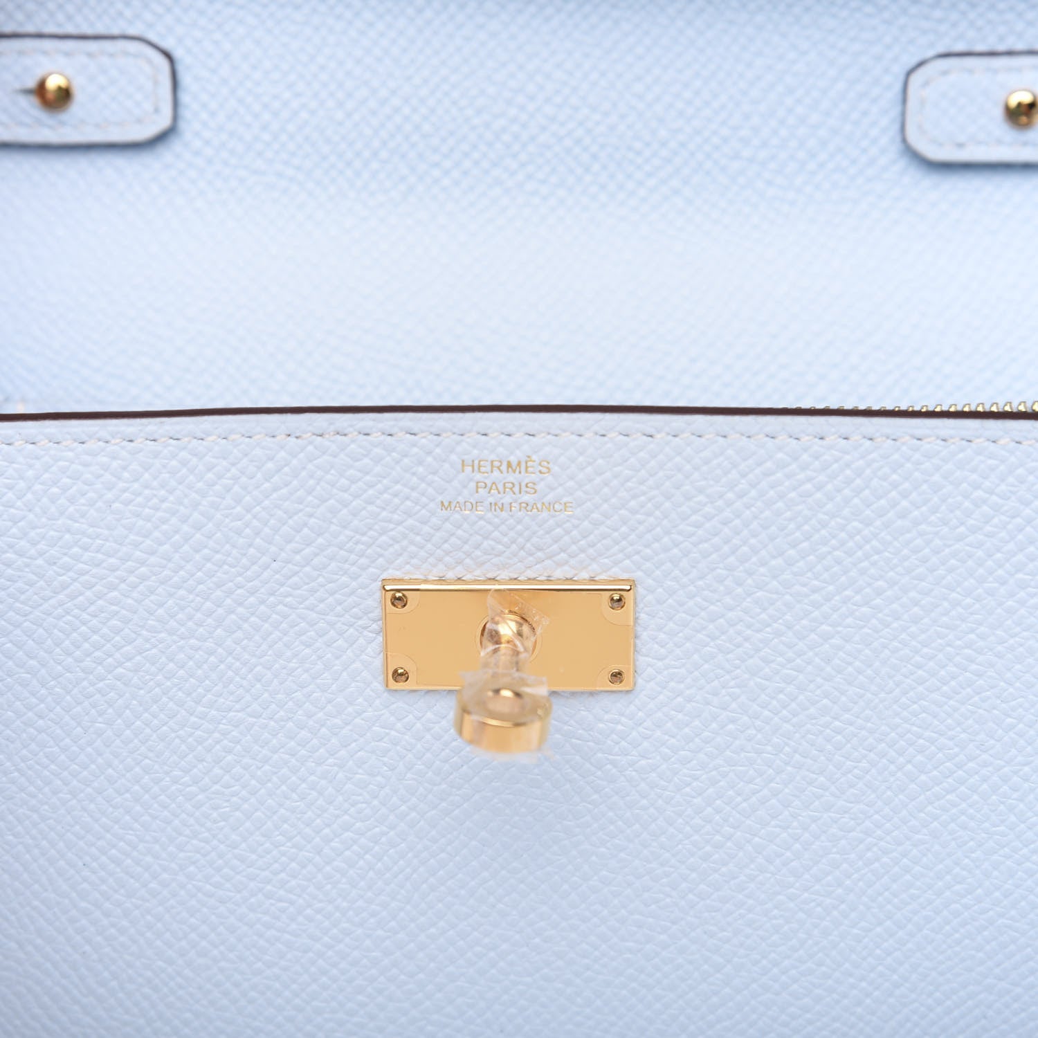 Hermes Epsom Kelly Wallet To Go Bleu Brume 7 of 8