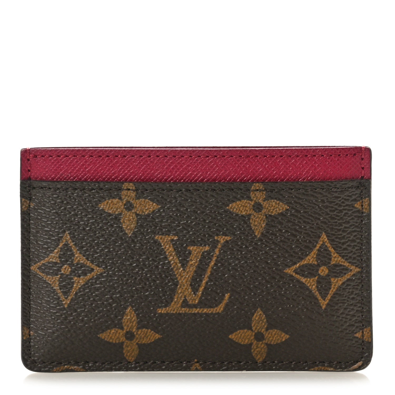 Louis Vuitton Monogram Card Holder Fuchsia 1 of 8