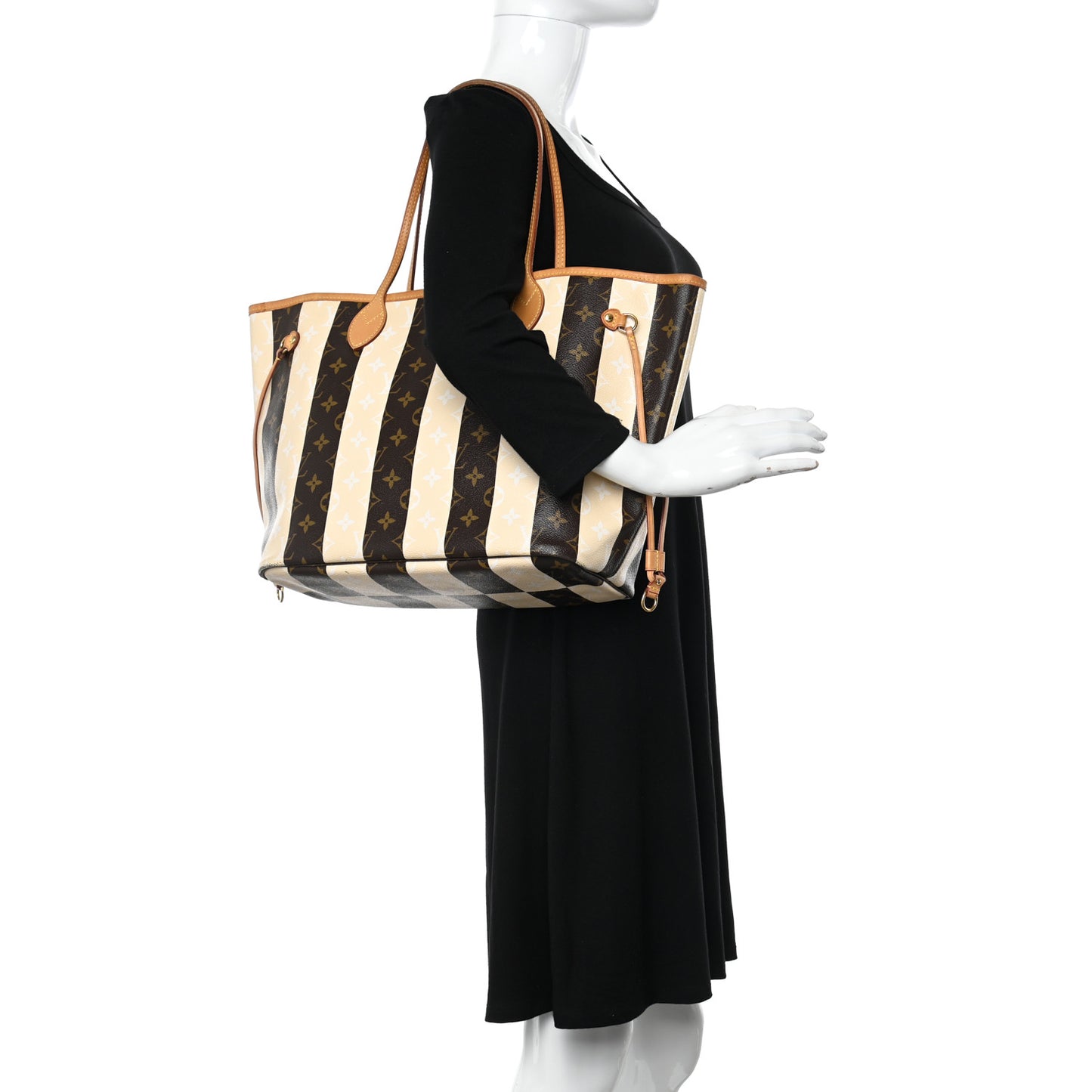 Monogram Rayures Neverfull MM