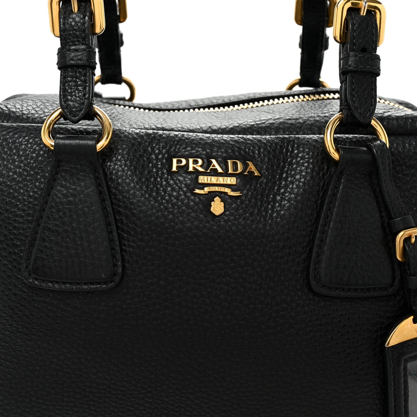 Vitello Daino Bauletto Black