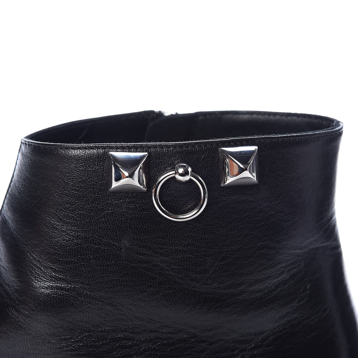Goatskin Sixtine Ankle Boots 39 Black