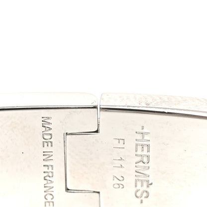 Hermes Matte Enamel Narrow Clic Clac HH Bracelet GM Black 4 of 5