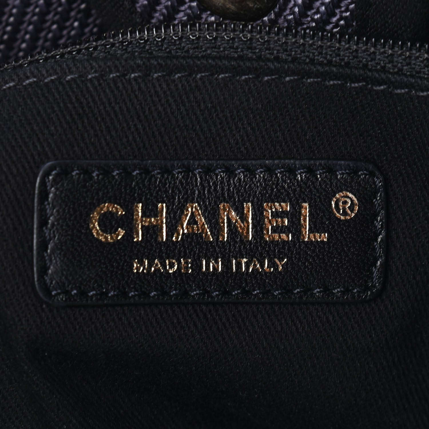 Chanel Mixed Fibers Small Deauville Tote Black 6 of 9