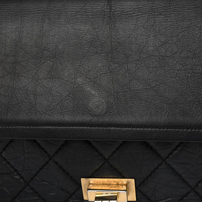 Chanel Aged Calfskin Quilted 2.55 Reissue 227 Flap Black 12 of 18