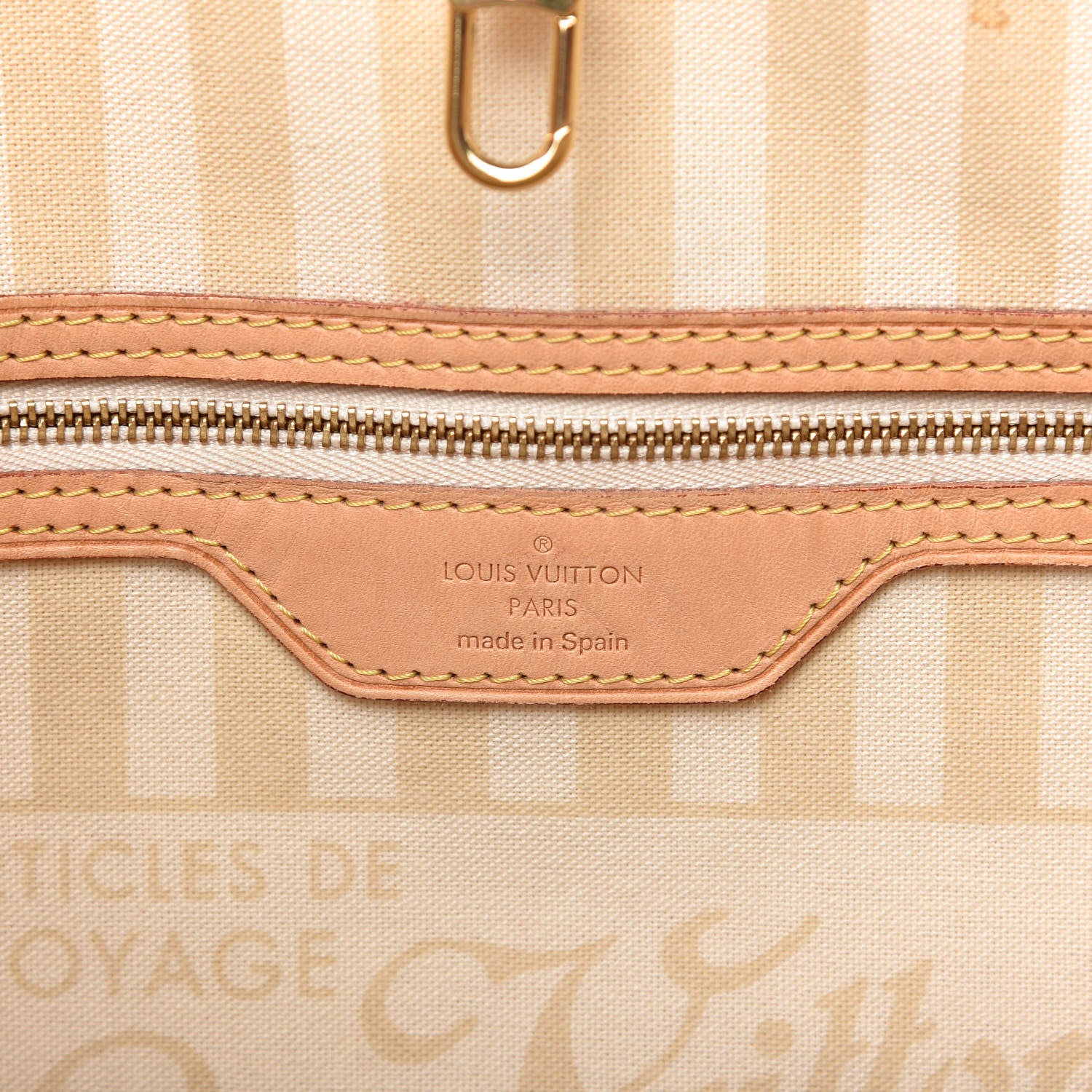 Louis Vuitton Monogram Rayures Neverfull MM 8 of 9