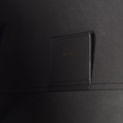 Saint Laurent Calfskin Large Shopping Tote Earth 7 of 8
