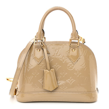 Louis Vuitton Vernis Alma BB Dune 1 of 12