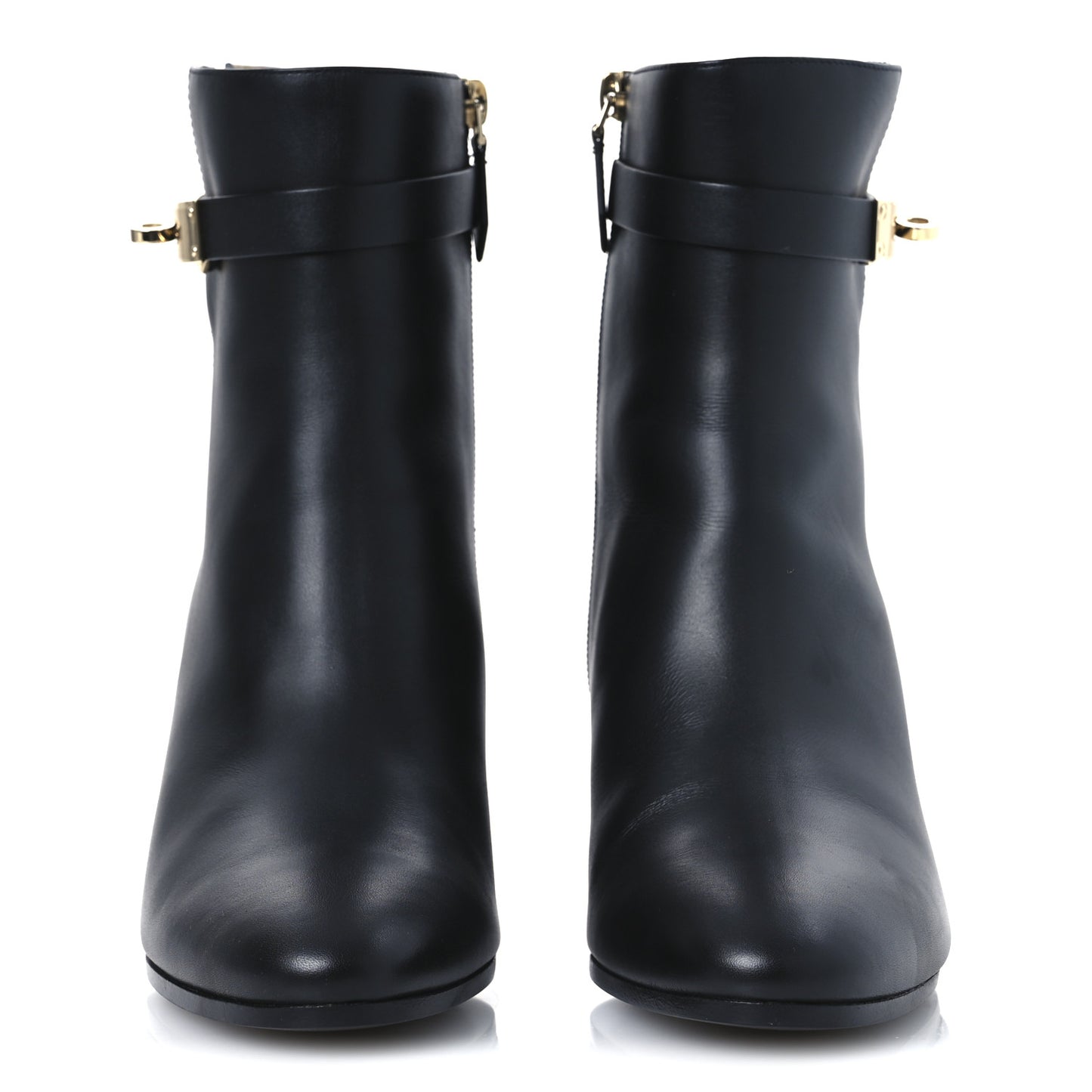 Calfskin Saint Germain Ankle Boots 40 Black