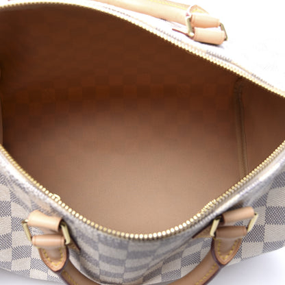 Louis Vuitton Damier Azur Speedy 30 4 of 10