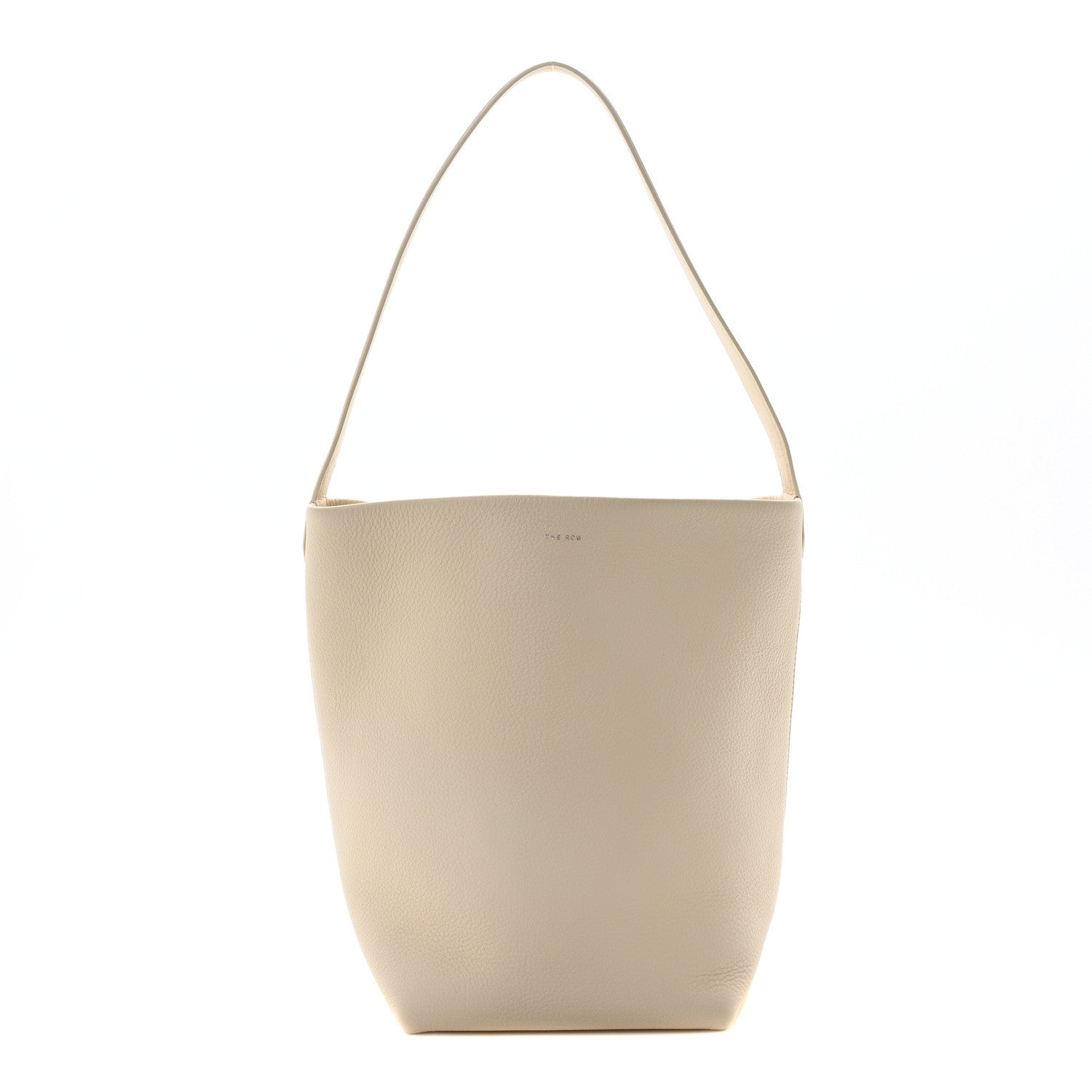 The Row Grained Calfskin Medium N/S Park Tote Ivory 1 of 10