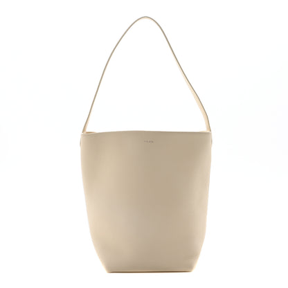The Row Grained Calfskin Medium N/S Park Tote Ivory 1 of 10