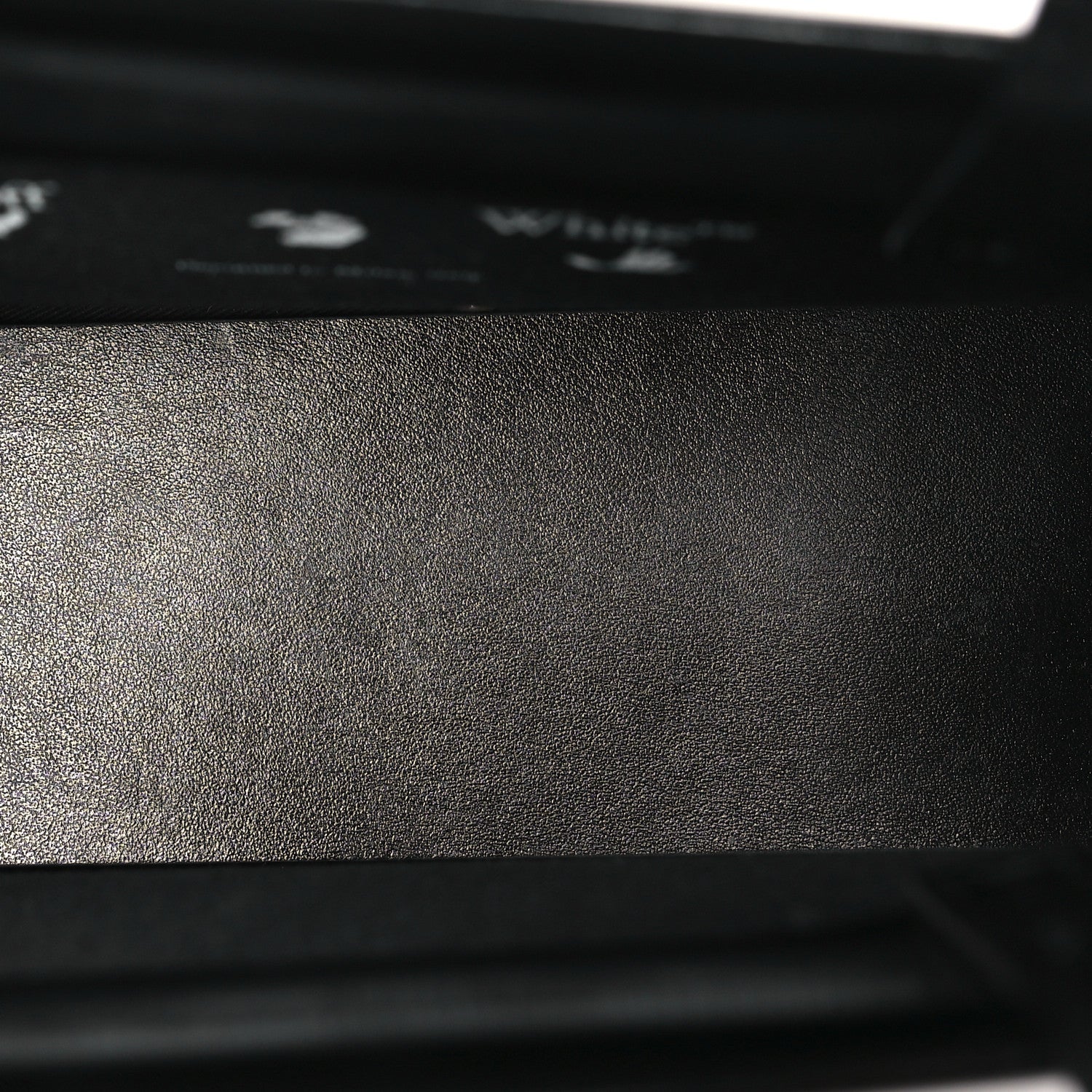 Off-White Patent Calfskin Logo Box Bag Black 5 of 10