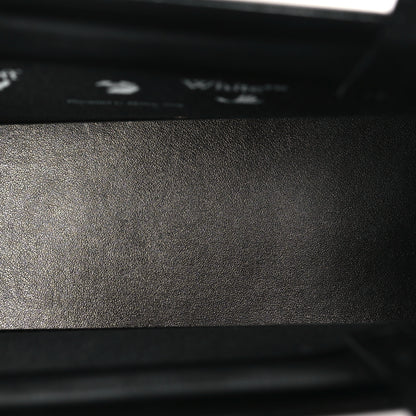 Off-White Patent Calfskin Logo Box Bag Black 5 of 10