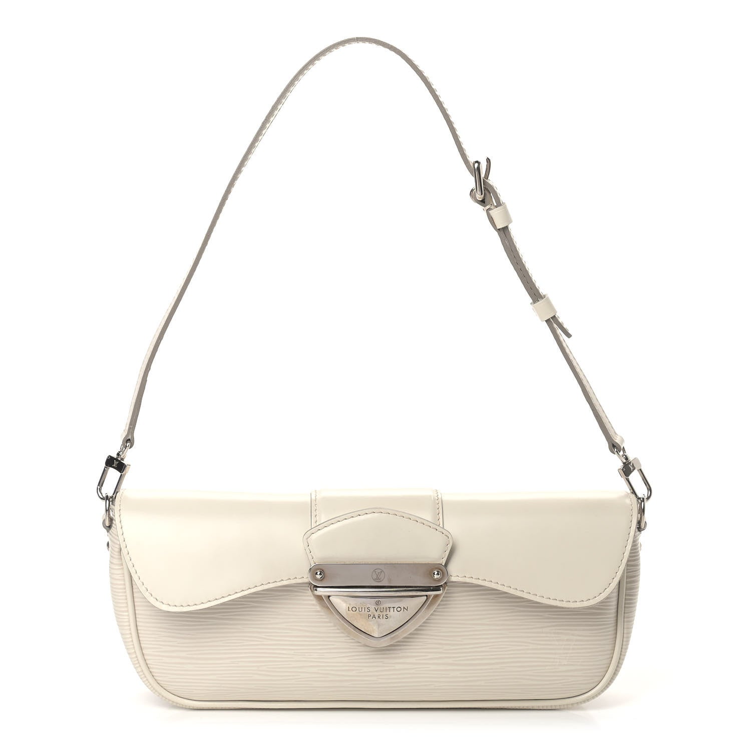 Louis Vuitton Epi Montaigne Clutch Ivory 1 of 15