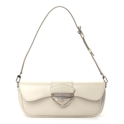Louis Vuitton Epi Montaigne Clutch Ivory 1 of 15