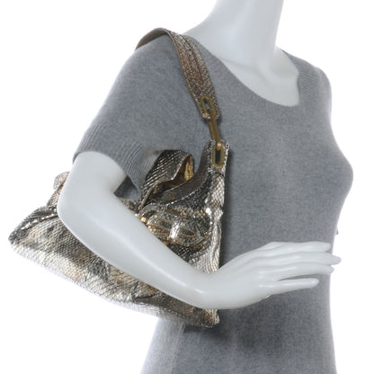 Jimmy Choo Python Tulita Shoulder Bag 2 of 6