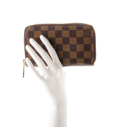Louis Vuitton Damier Ebene Zippy Compact Wallet 2 of 7