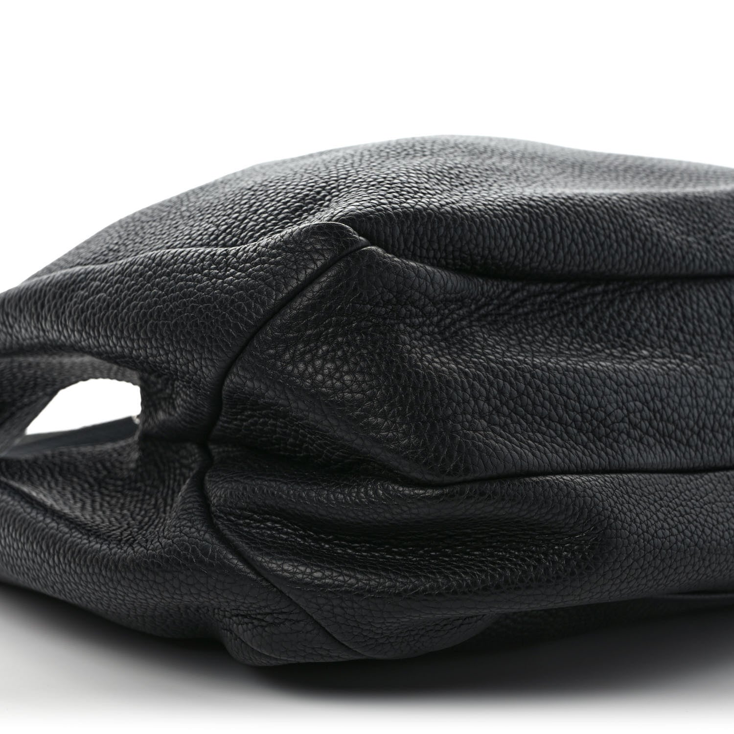 Bottega Veneta Grained Calfskin Large Campana Black 6 of 8