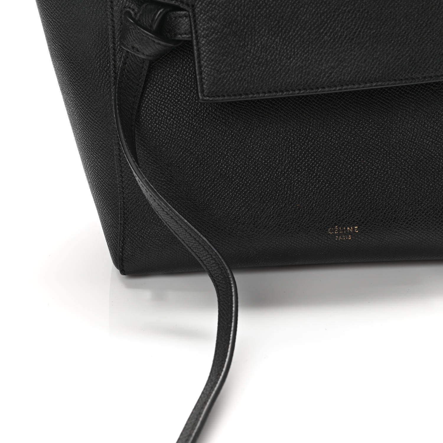 Celine Grained Calfskin Mini Belt Bag Black 12 of 12