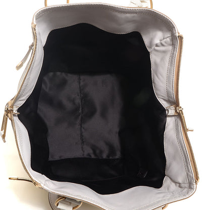 Saint Laurent Suede Medium Degrade Downtown Bag White Gold 6 of 10