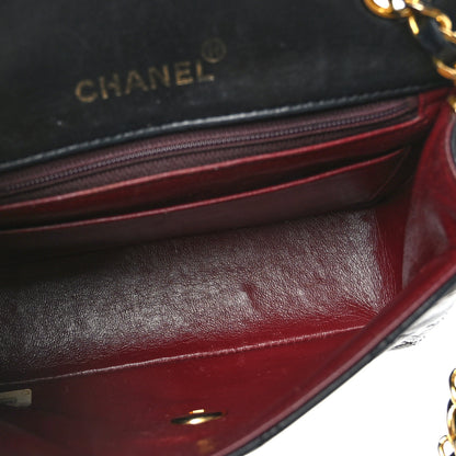 Chanel Lambskin Quilted Mini Square Flap Black 5 of 9