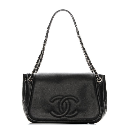 Chanel Caviar Timeless CC Accordion Flap Black 1 of 7