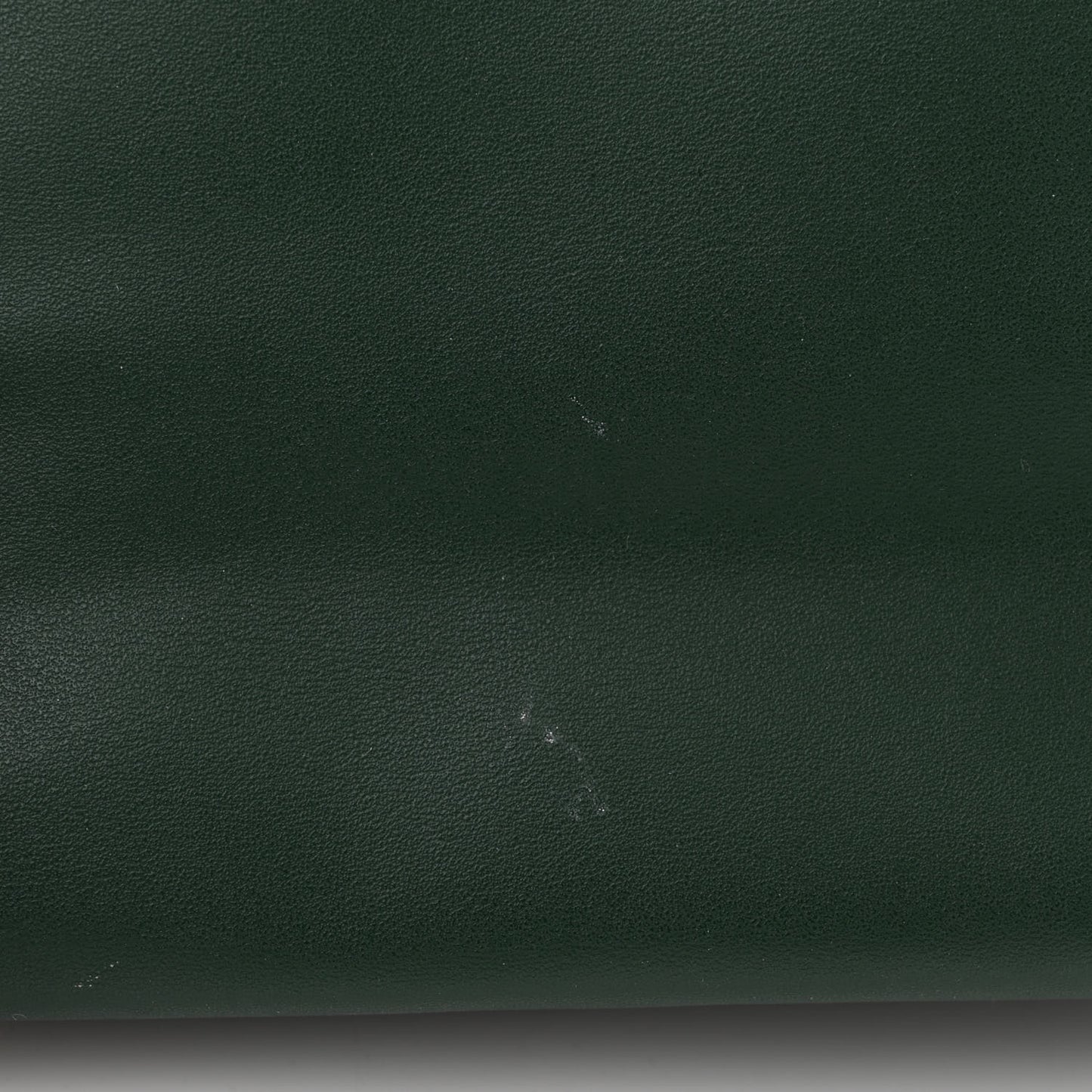 Vegan Leather Small Shopping Bag Dark Olive