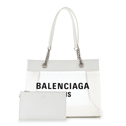 Balenciaga Mesh Medium Duty Free Tote White 3 of 12