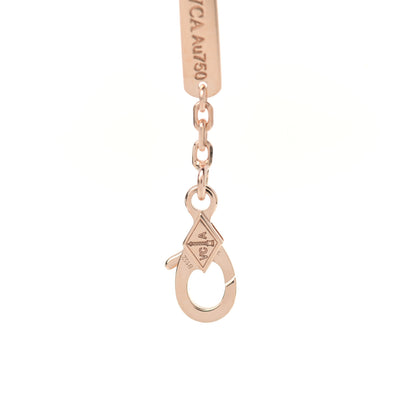 Van Cleef & Arpels 18K Rose Gold Carnelian Onyx Lucky Spring Open Wing Lady Bug Bracelet 5 of 6