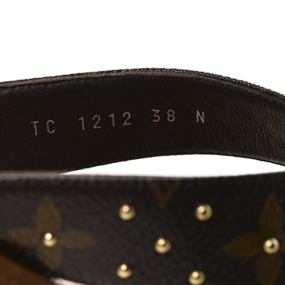 Louis Vuitton Monogram Sunny Flat Thong Sandals 38 Brown 18 of 20