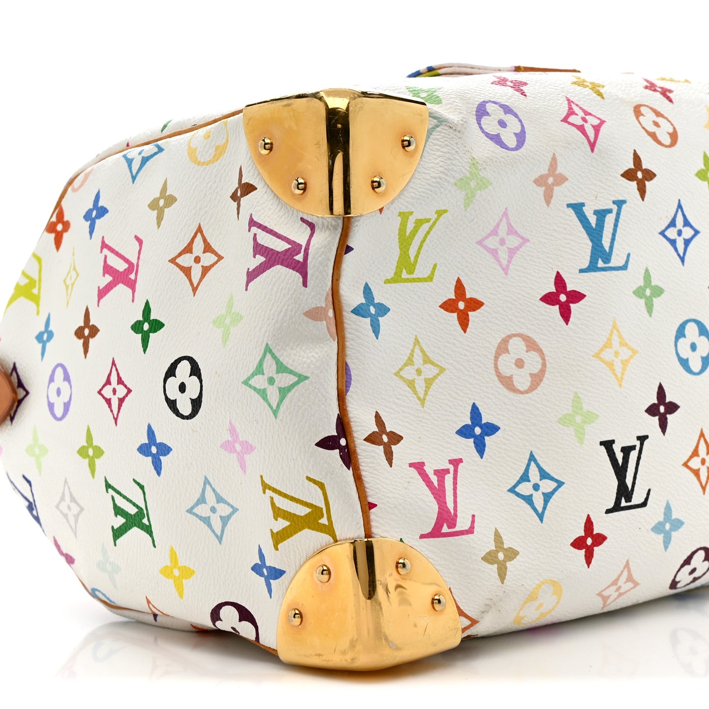 Monogram Multicolor Speedy 30 White