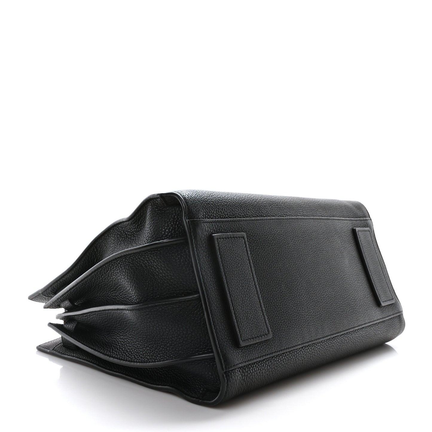 Grained Calfskin Small Supple Sac De Jour Black