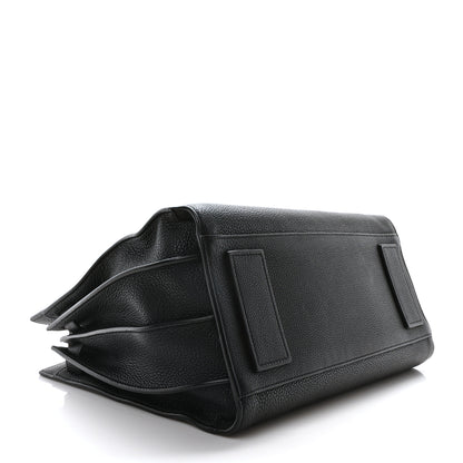 Saint Laurent Grained Calfskin Small Supple Sac De Jour Black 4 of 10