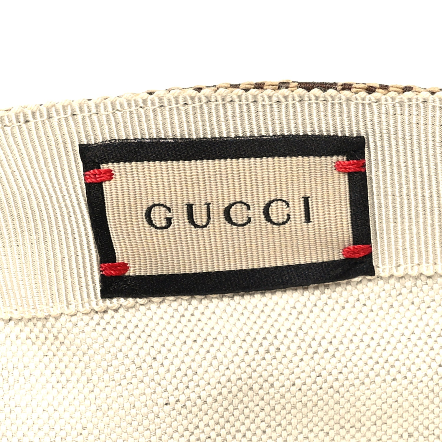 Gucci Monogram Jumbo GG Baseball Hat M 57 Camel Ebony 8 of 9