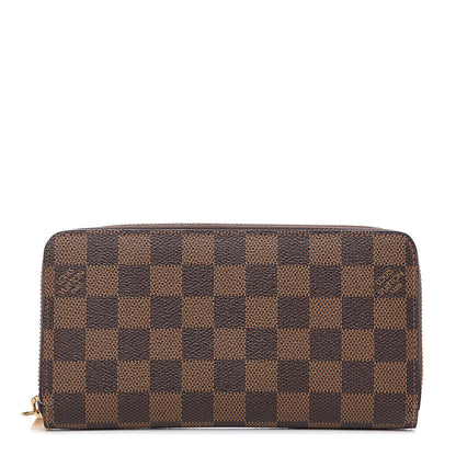 Louis Vuitton Damier Ebene Zippy Wallet 1 of 8