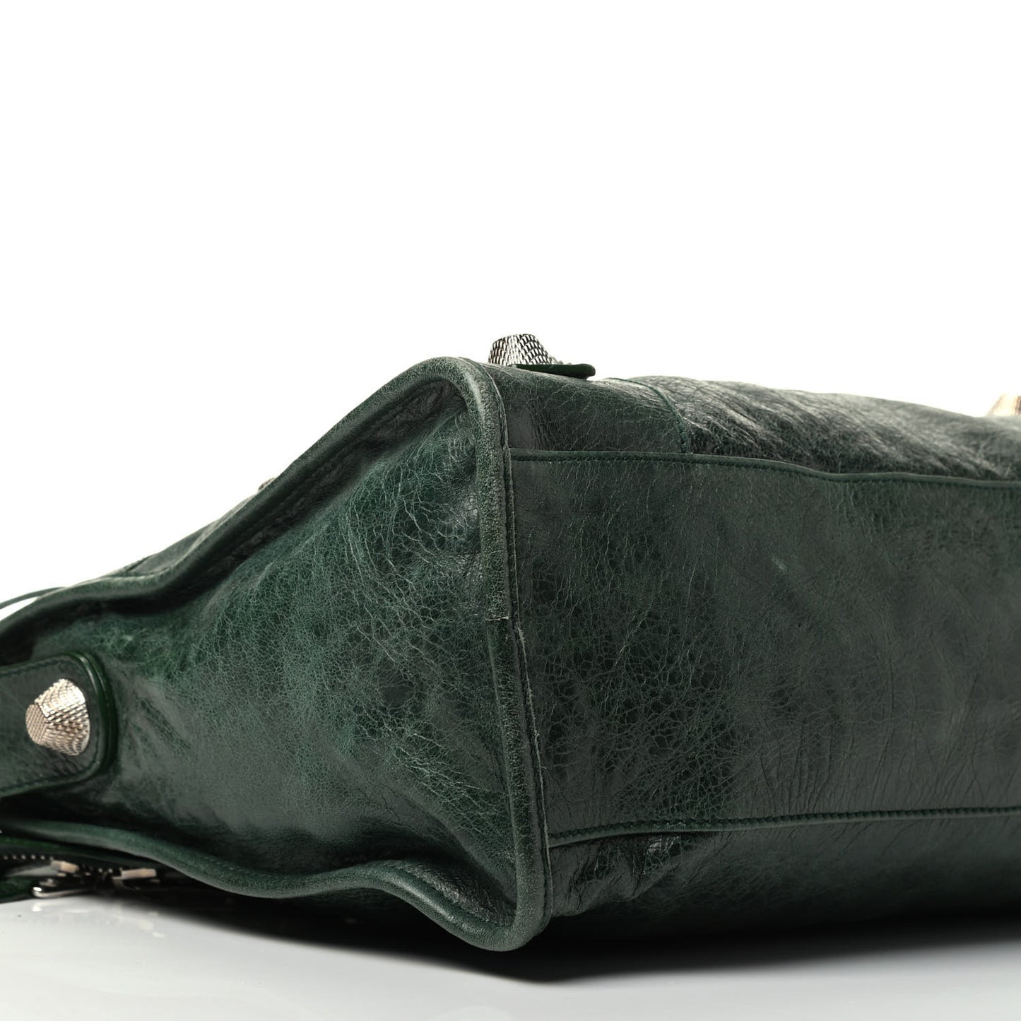 Agneau Giant 21 Silver Hardware City Evergreen