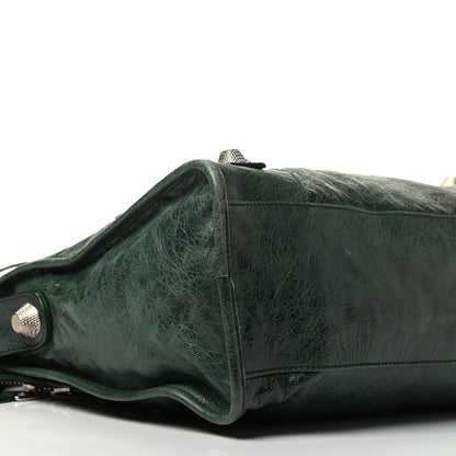Balenciaga Agneau Giant 21 Silver Hardware City Evergreen 9 of 10