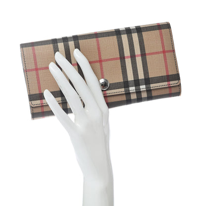 Burberry Vintage Check Halton Wallet Black 2 of 6