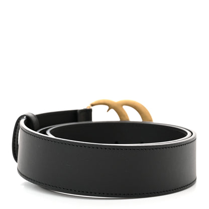 Gucci Calfskin Double G 40mm Belt 85 34 Black 2 of 3