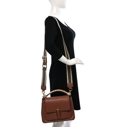 Marc Jacobs Calfskin J Marc Chain Mini Satchel Argan Oil 2 of 9