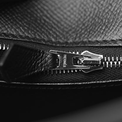 Hermes Epsom Kelly Sellier 25 Black 13 of 37