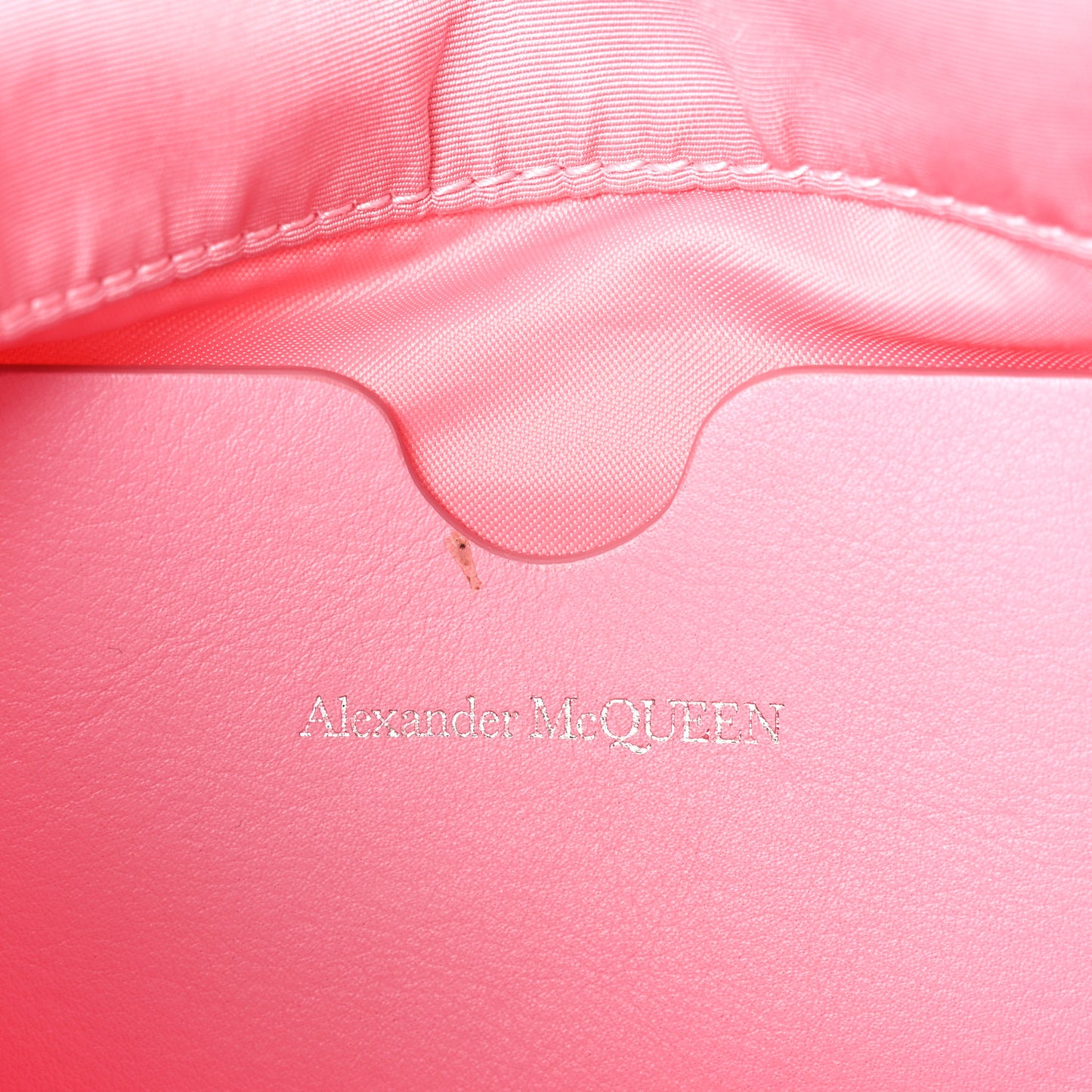 Nylon Skull Camera Crossbody Bag Pink
