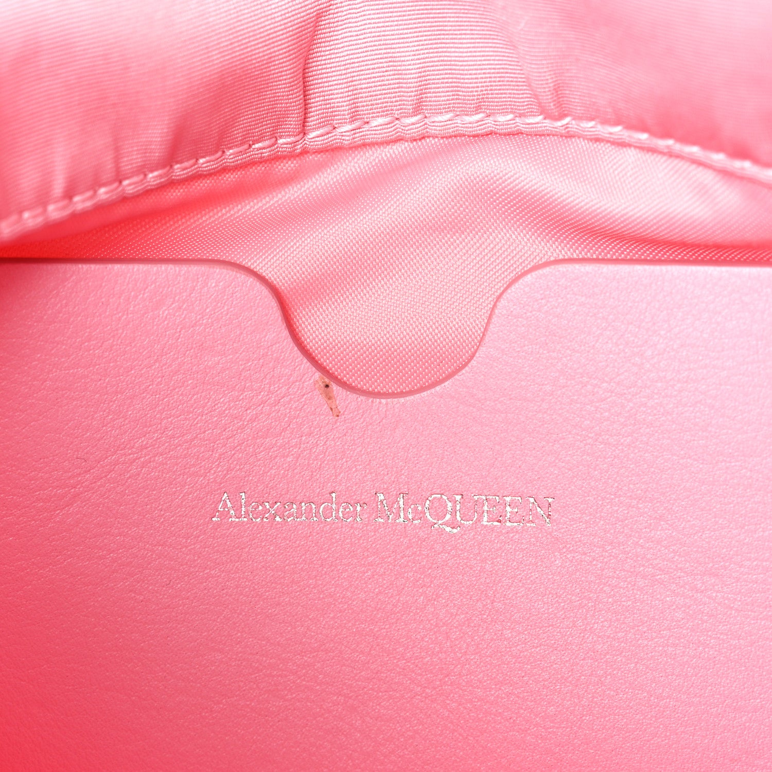 Alexander McQueen Nylon Skull Camera Crossbody Bag Pink 6 of 12